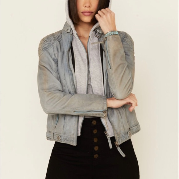 Mauritius Jackets & Coats Mauritius Leather Womens Casha Zipfront